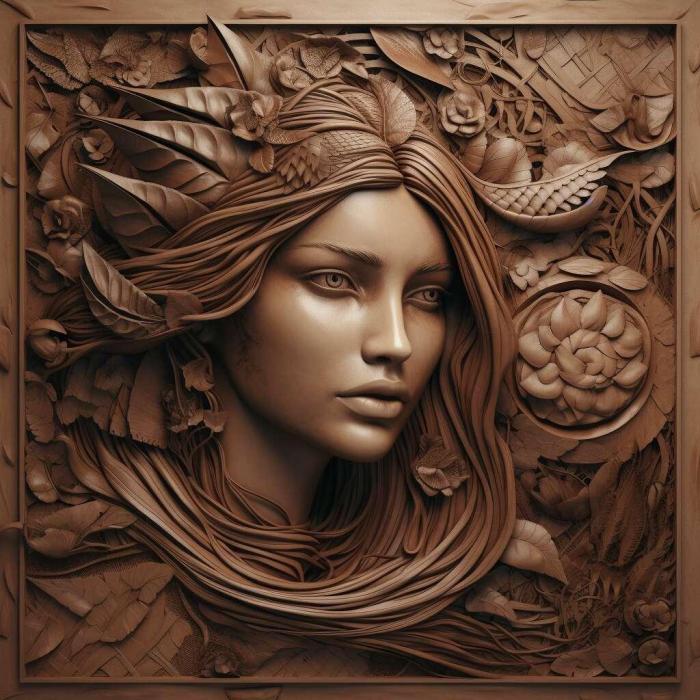 نموذج ثلاثي الأبعاد لآلة CNC 3D Art 